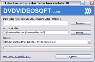 Download MP3 from YouTube Video